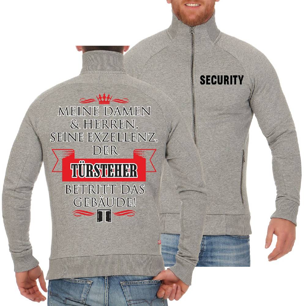 Spass Kostet Männer Sweatjacke Seine Exzellenz DER TÜRSTEHER