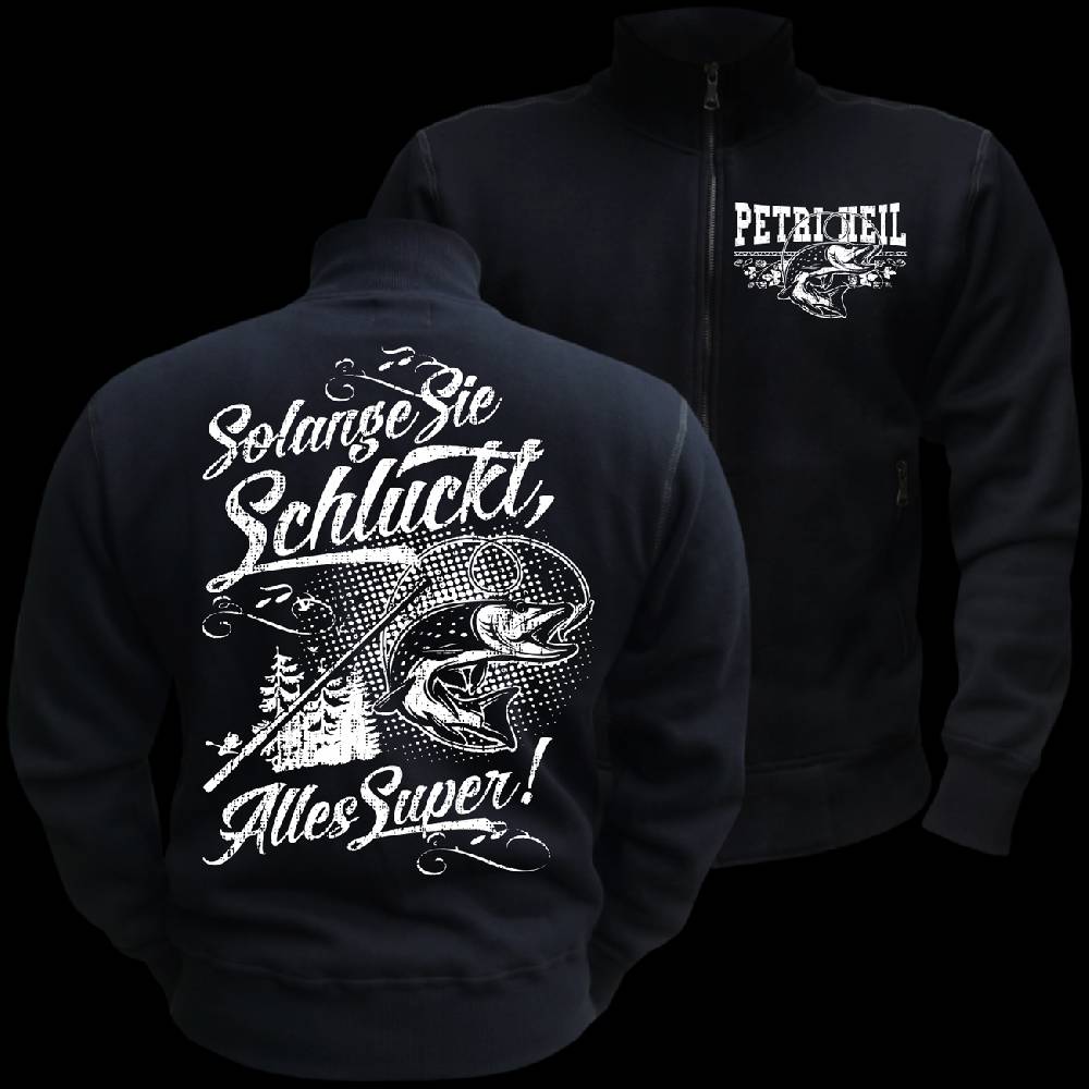 Spass Kostet Männer Sweatjacke Solange Sie schluckt