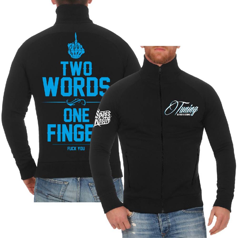 Spass Kostet Männer Sweatjacke Tuning is not a crime
