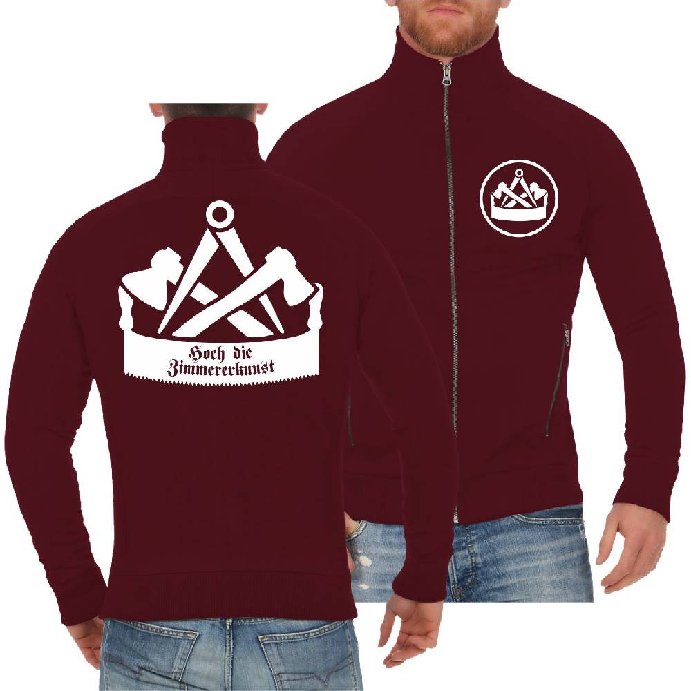 Spass Kostet Männer Sweatjacke Zimmermann Hoch die Zimmererkunst