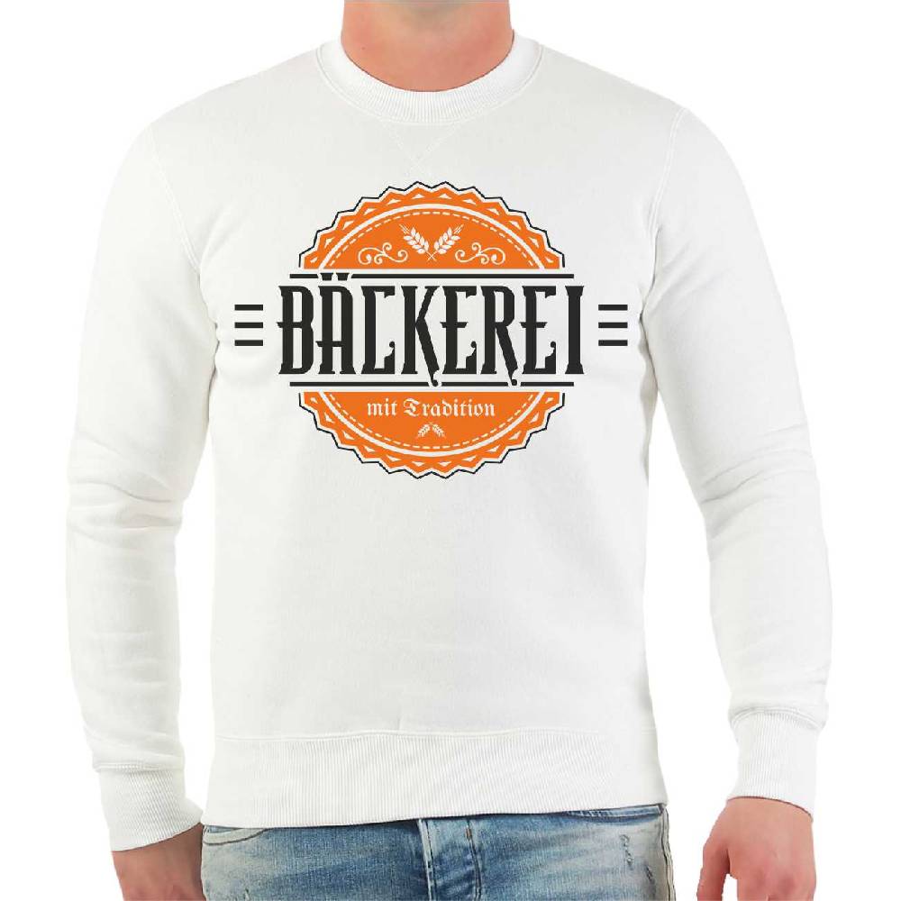 Spass Kostet Männer Sweatshirt Bäckerei Mit Tradition