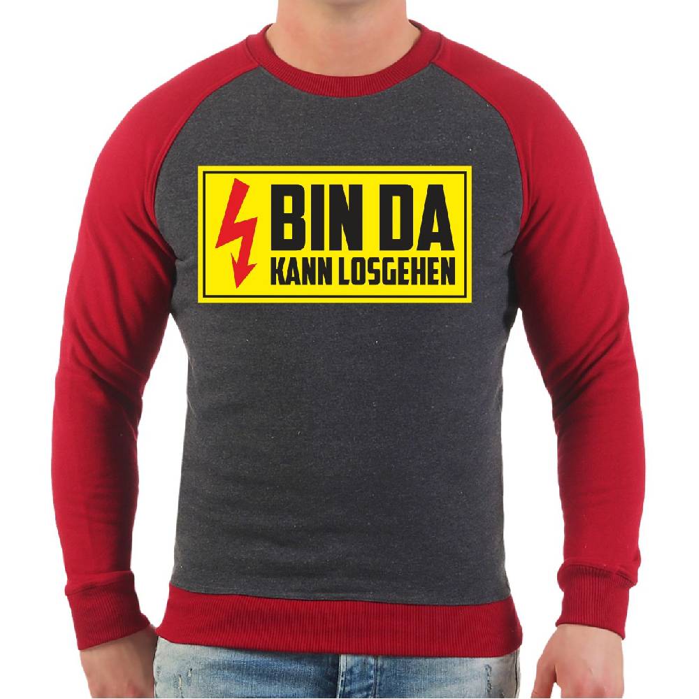 Spass Kostet Männer Sweatshirt Bin da kann losgehen