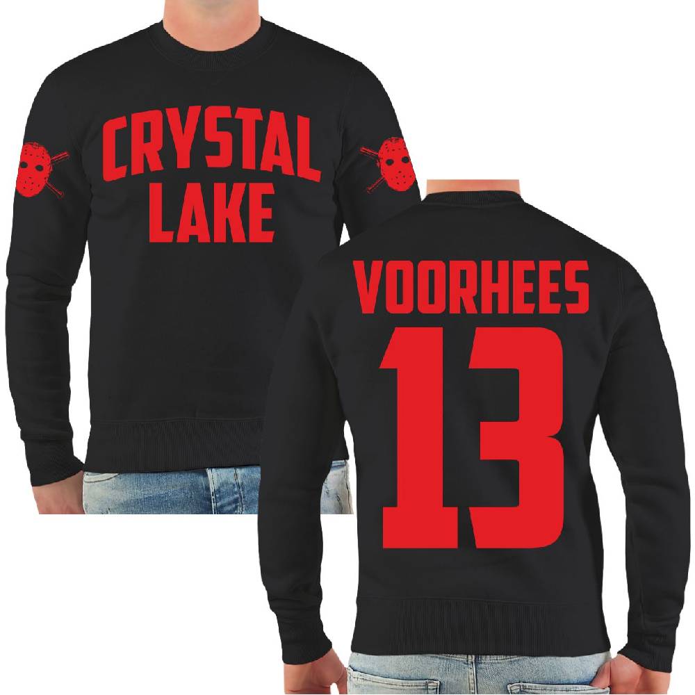 Spass Kostet Männer Sweatshirt Crystal Lake Vorhees 13