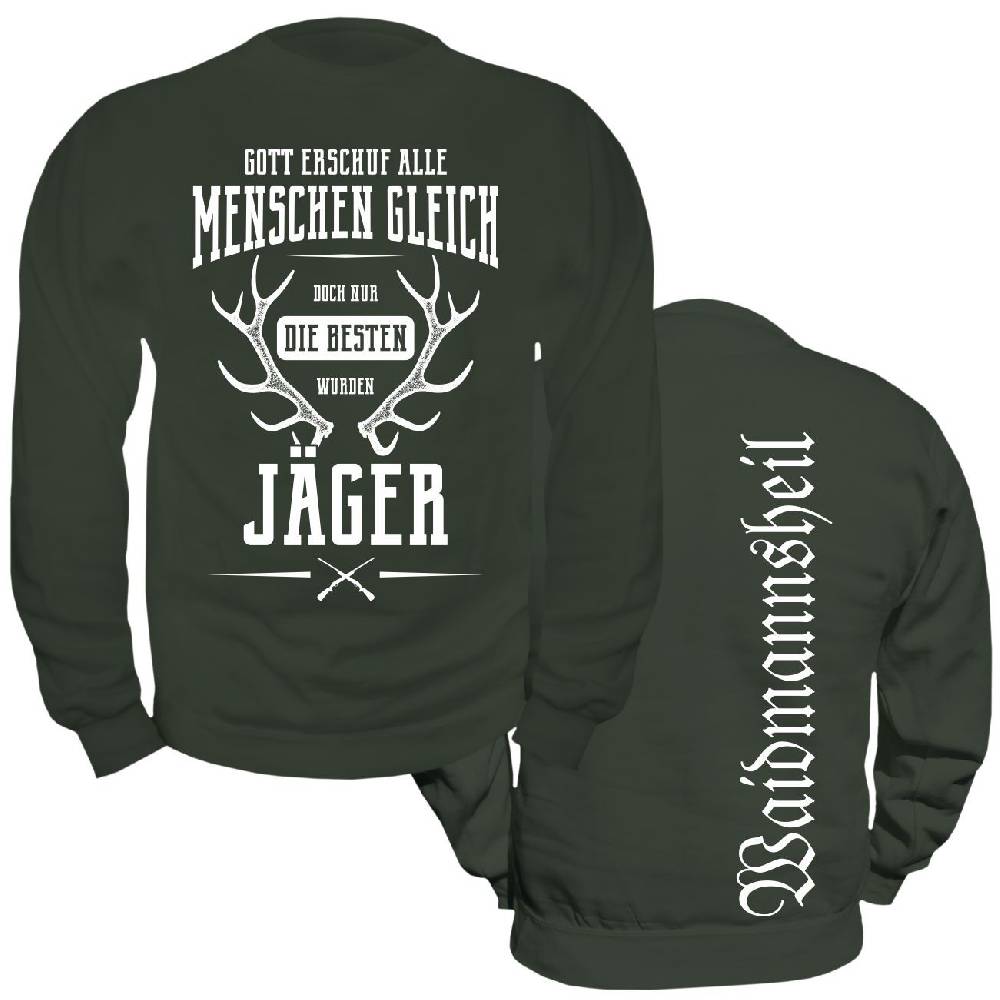 Spass Kostet Männer Sweatshirt Die besten wurden JÄGER