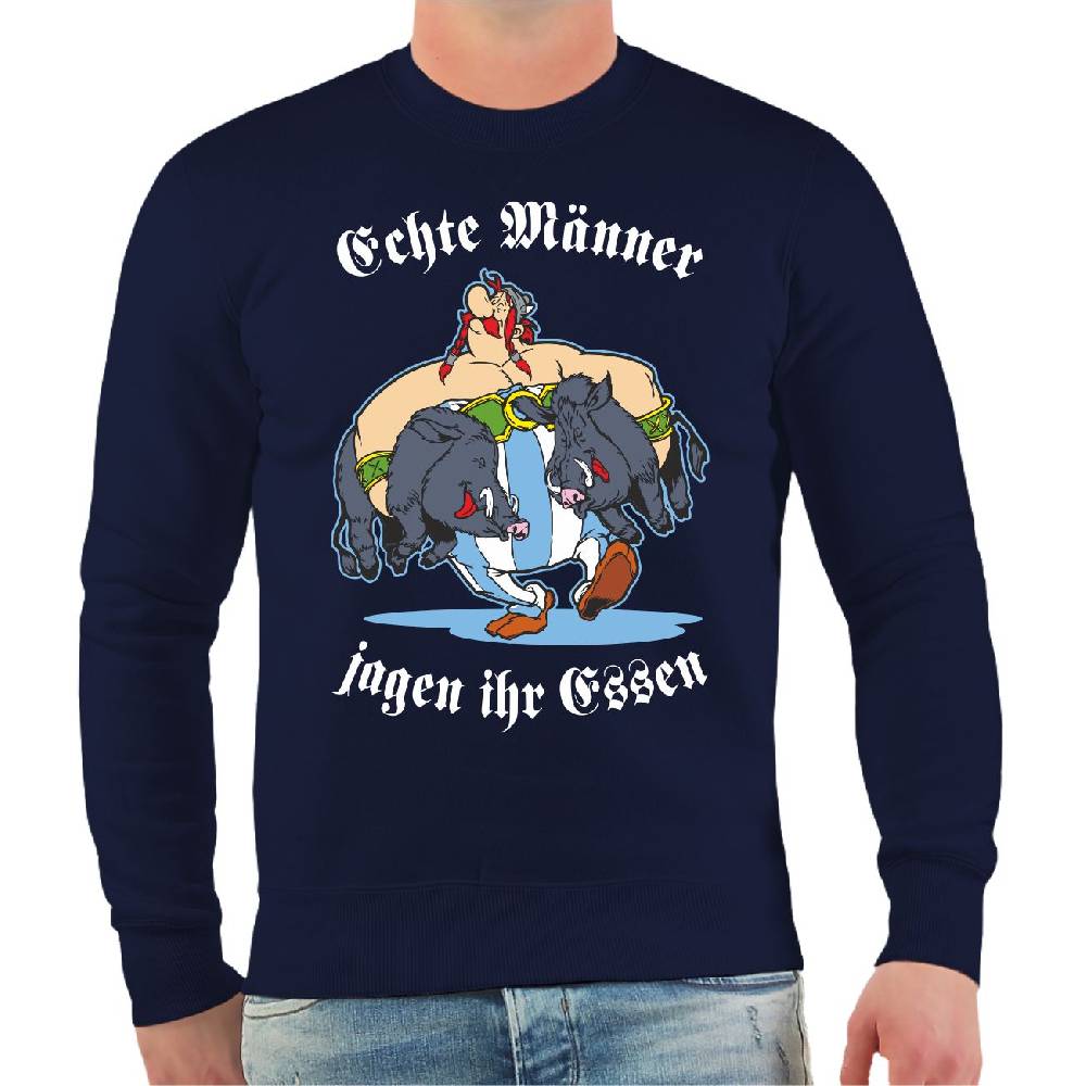 Spass Kostet Männer Sweatshirt Jäger Spruch Echte Männer