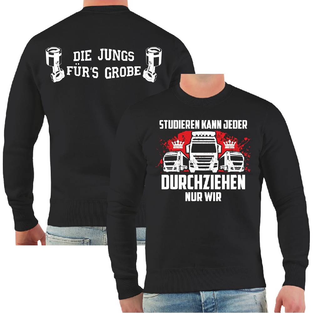 Spass Kostet Männer Sweatshirt Kraftfahrer Studieren kann Jeder DURCHZIEHEN nur wir