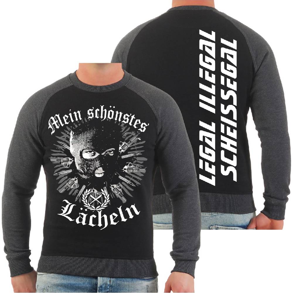 Spass Kostet Männer Sweatshirt Mein schönstes Lächeln