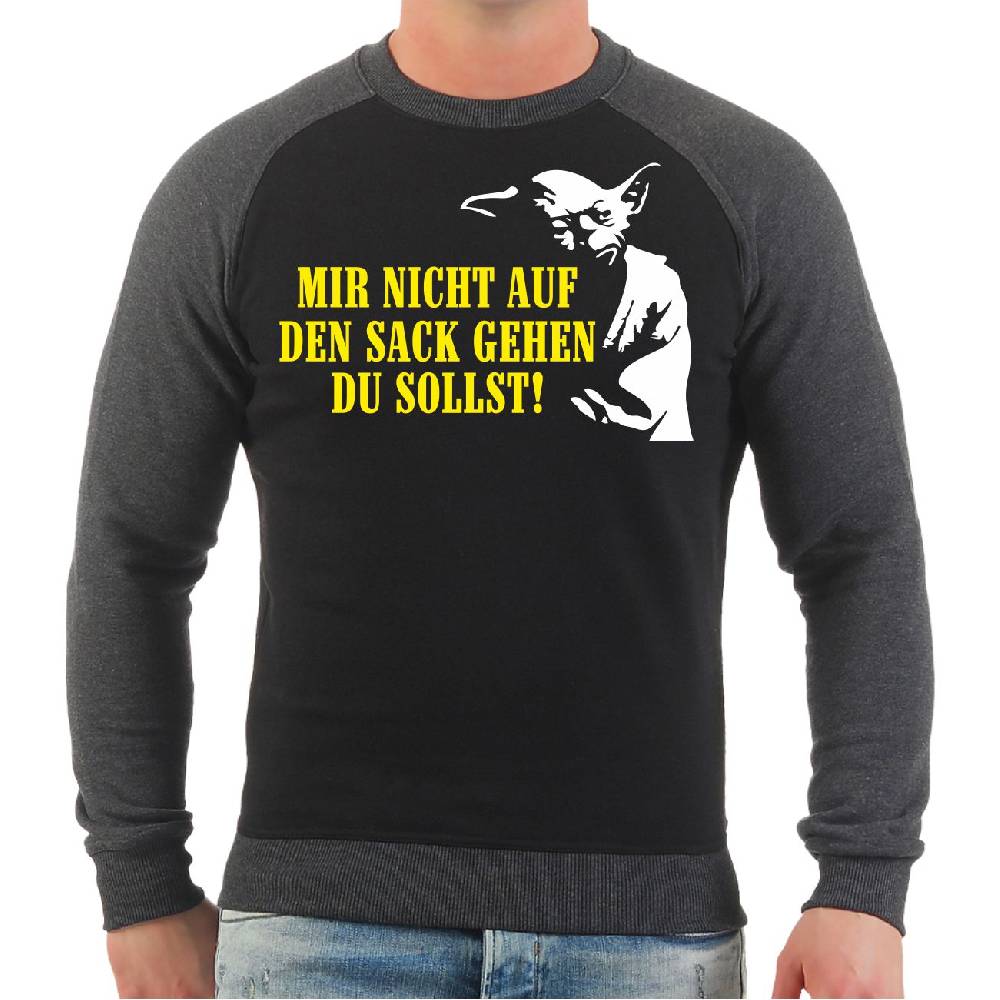 Spass Kostet Männer Sweatshirt Mir nicht auf den Sack gehen du sollst