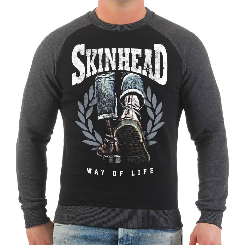 Spass Kostet Männer Sweatshirt Skinhead - a way of life