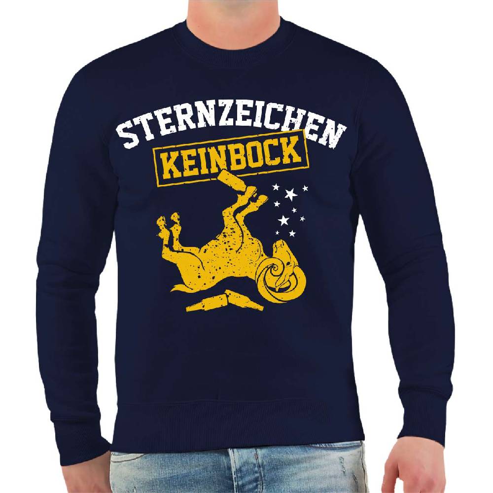 Spass Kostet Männer Sweatshirt Sternzeichen KEINBOCK