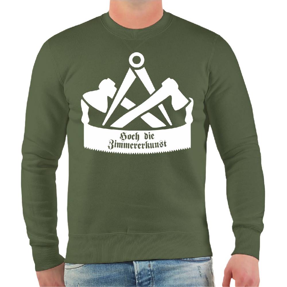 Spass Kostet Männer Sweatshirt Zimmermann Hoch Die Zimmererkunst