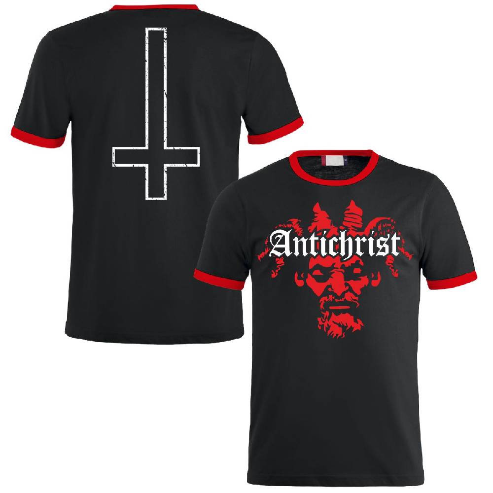 Spass Kostet Männer T-Shirt Antichrist mit Rückendruck S bis XXL