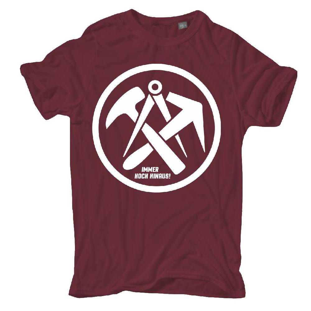 Spass Kostet Männer T-Shirt Dachdecker IMMER HOCH HINAUS S bis 5XL