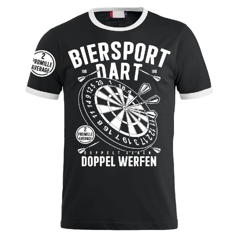 Spass Kostet Männer T-Shirt DART 2 Promille Trikot S bis XXL