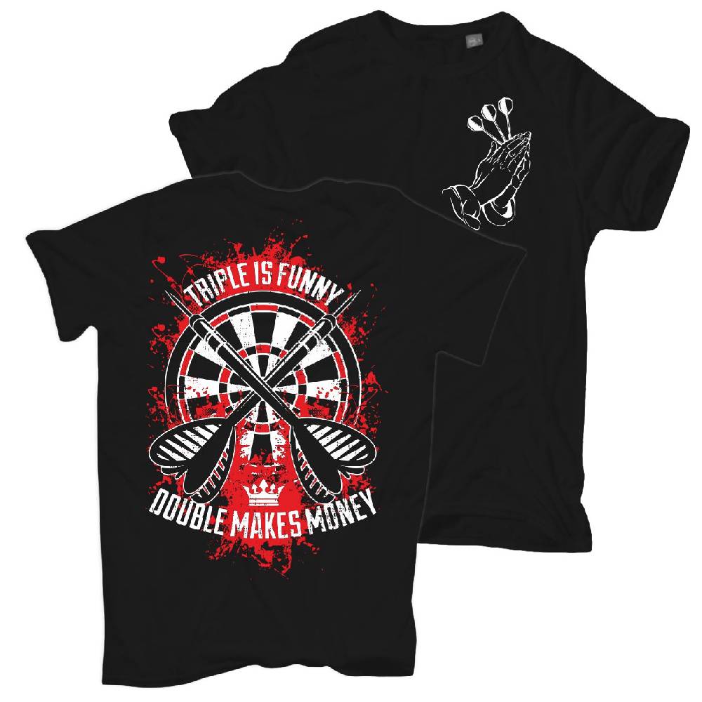 Spass Kostet Männer T-Shirt Dart Double makes Money S bis XXL