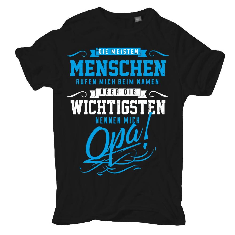 Spass Kostet Männer T-Shirt Die Wichtigsten Nennen Mich OPA S Bis XXL