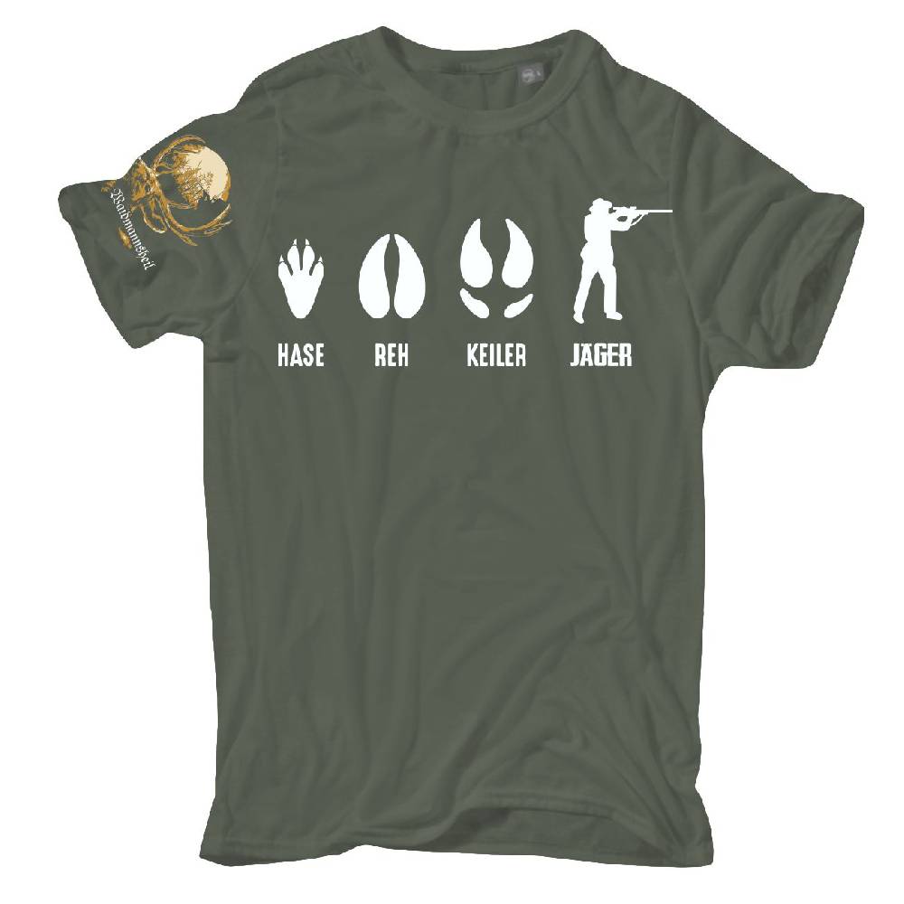 Spass Kostet Männer T-Shirt Evolution Hase Reh Keiler JÄGER S bis XXL