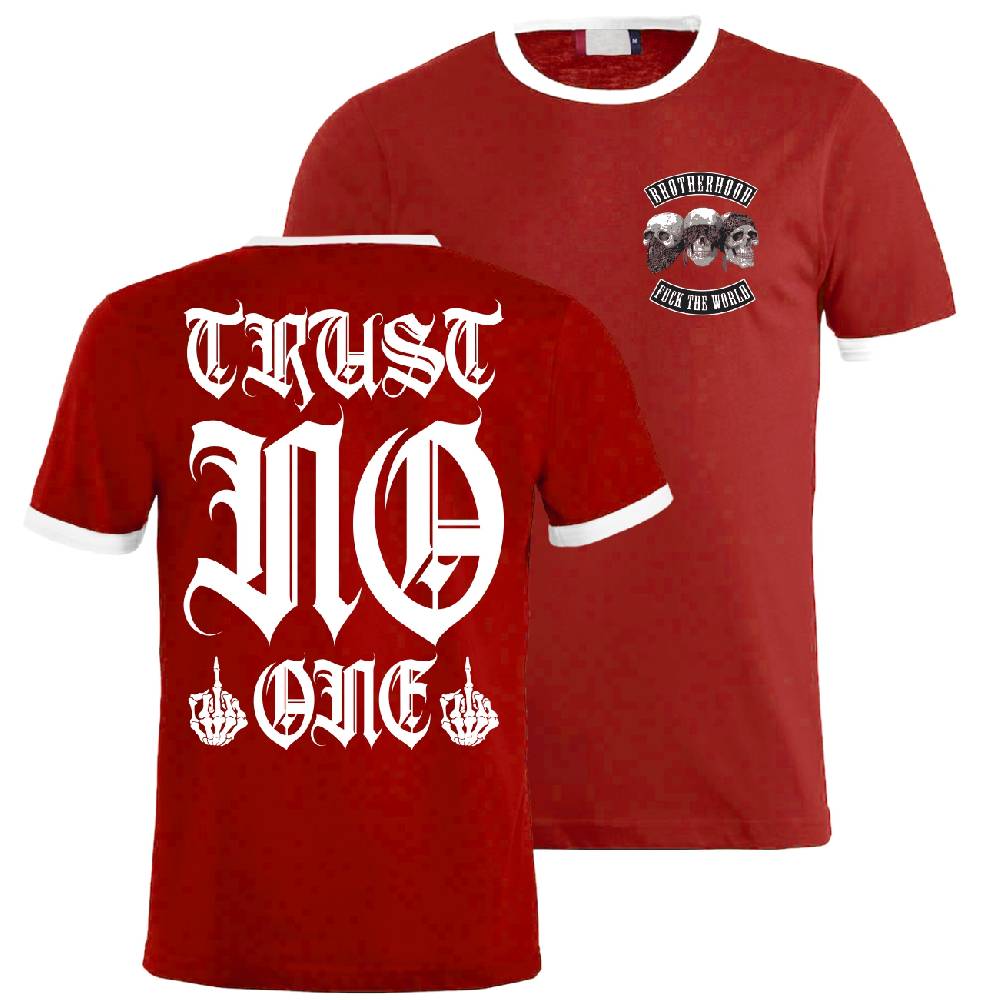 Spass Kostet Männer T-Shirt Fuck the World Trust NO one S bis XXL