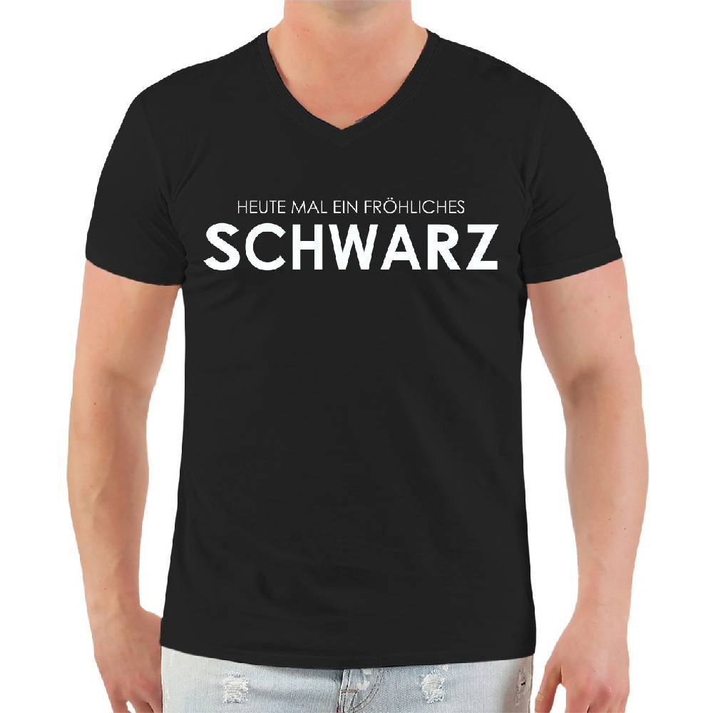 Spass Kostet Männer T-Shirt Heute mal ein fröhliches Schwarz S bis XXL