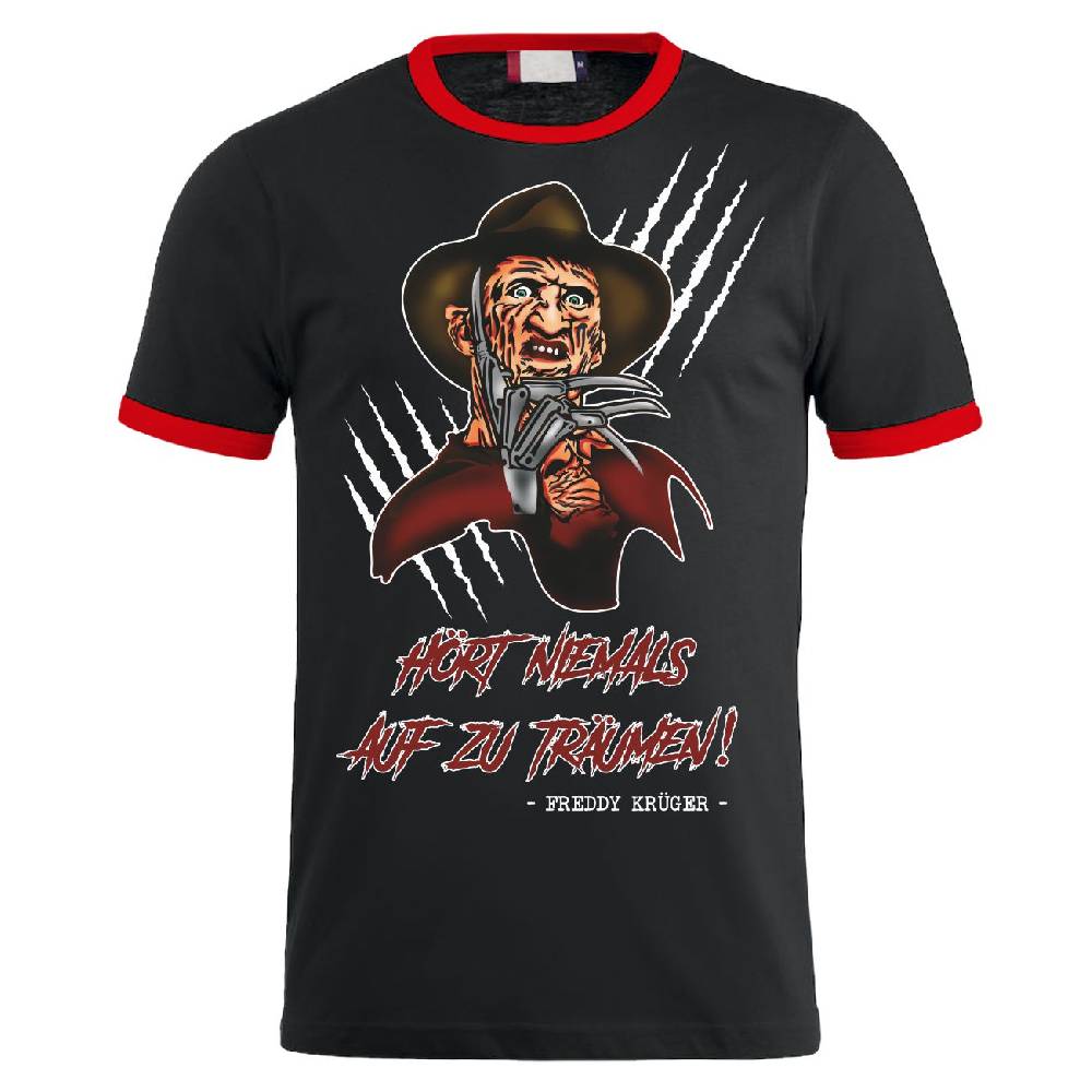 Spass Kostet Männer T-Shirt Horror Motiv Freddy Hört niemals auf zu träumen M bis XXL