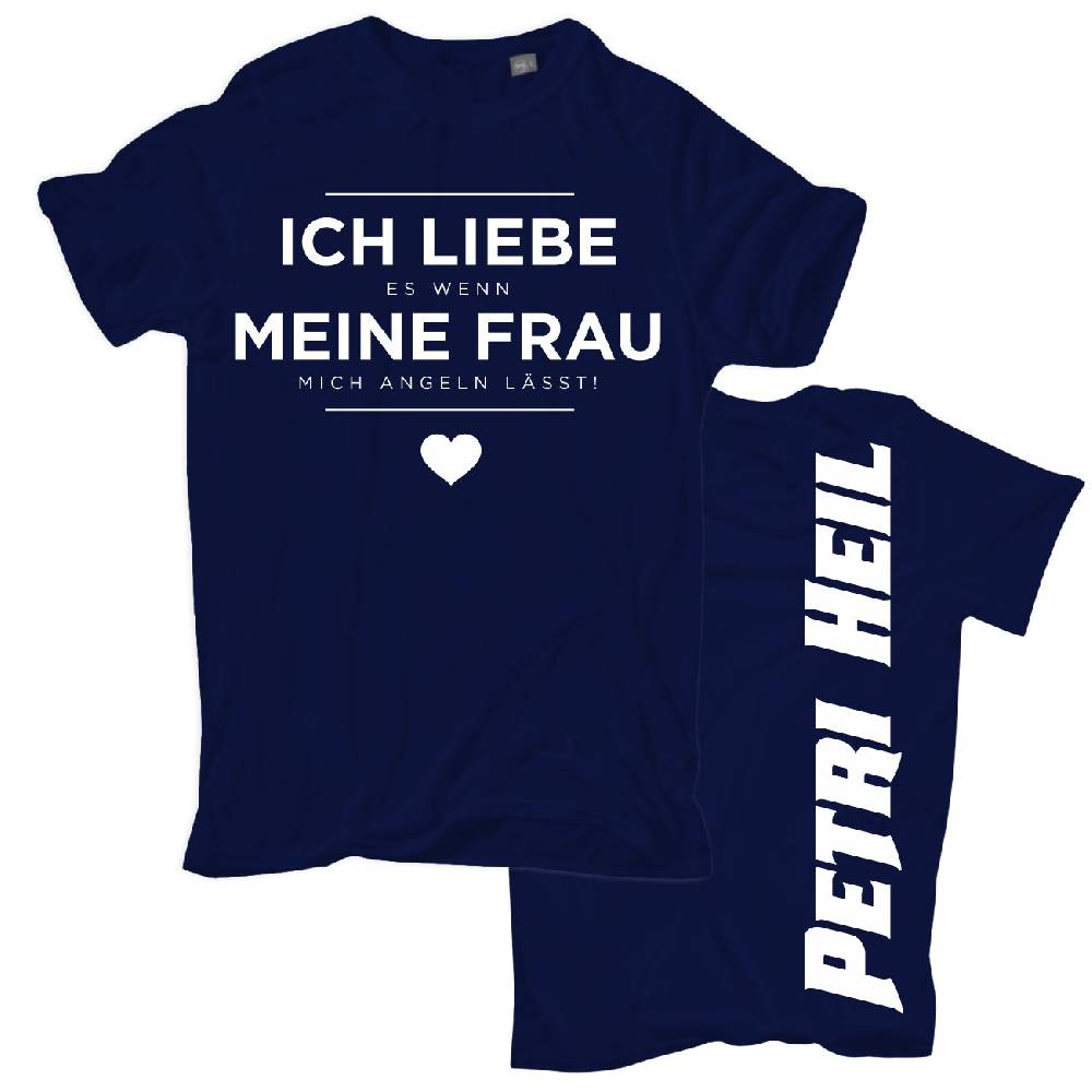 Spass Kostet Männer T-Shirt ICH LIEBE es wenn MEINE FRAU mich ANGELN lässt S bis XXL