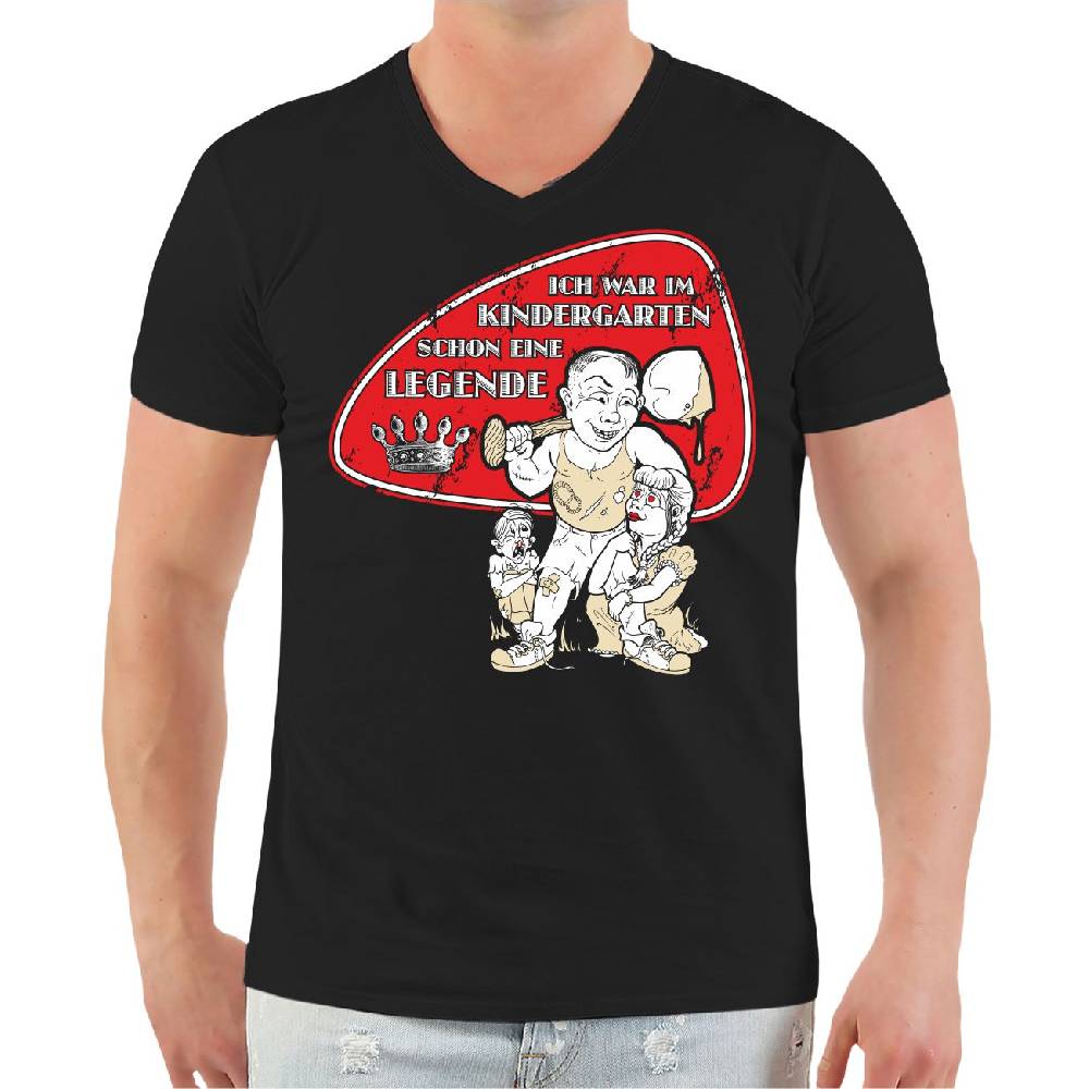 Spass Kostet Männer T-Shirt Ich war im Kindergarten schon eine Legende S bis XXL