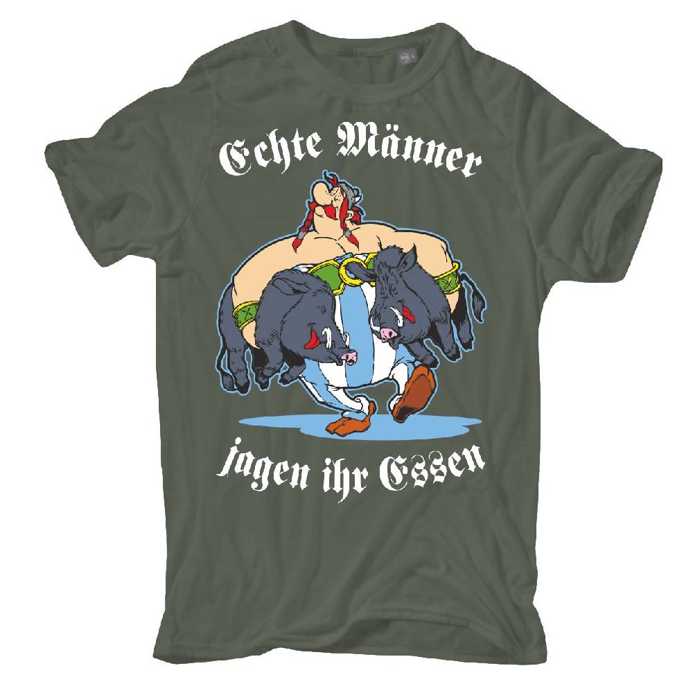 Spass Kostet Männer T-Shirt Jäger Spruch Echte Männer S bis XXL