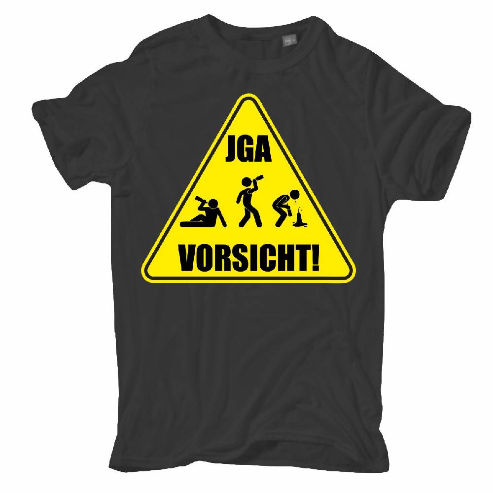 Spass Kostet Männer T-Shirt Junggesellenabschied JGA Vorsicht S bis XXL
