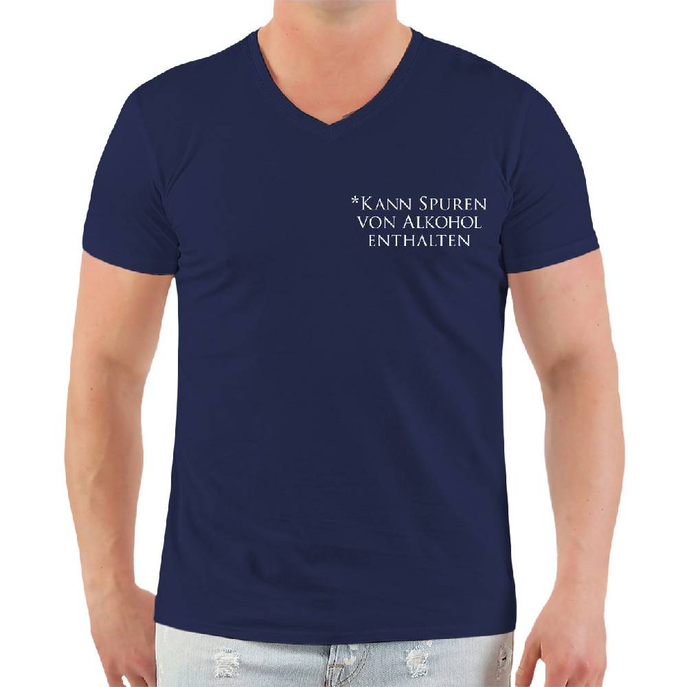 Spass Kostet Männer T-Shirt Kann Spuren von Alkohol enthalten M bis 8XL