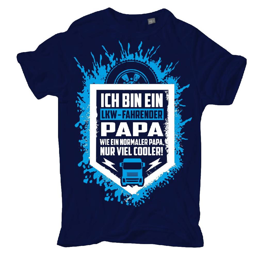 Spass Kostet Männer T-Shirt LKW fahrender Papa S bis XXL