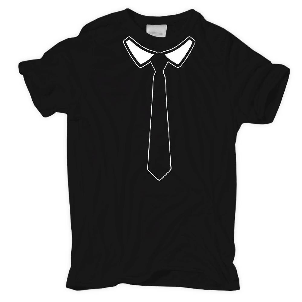 Spass Kostet Männer T-Shirt mit Krawatte als Druck S bis XXL