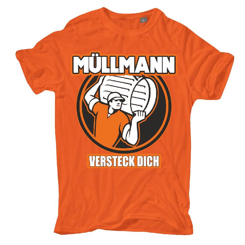 Spass Kostet Männer T-Shirt Müllmann - Versteck dich S bis XXL