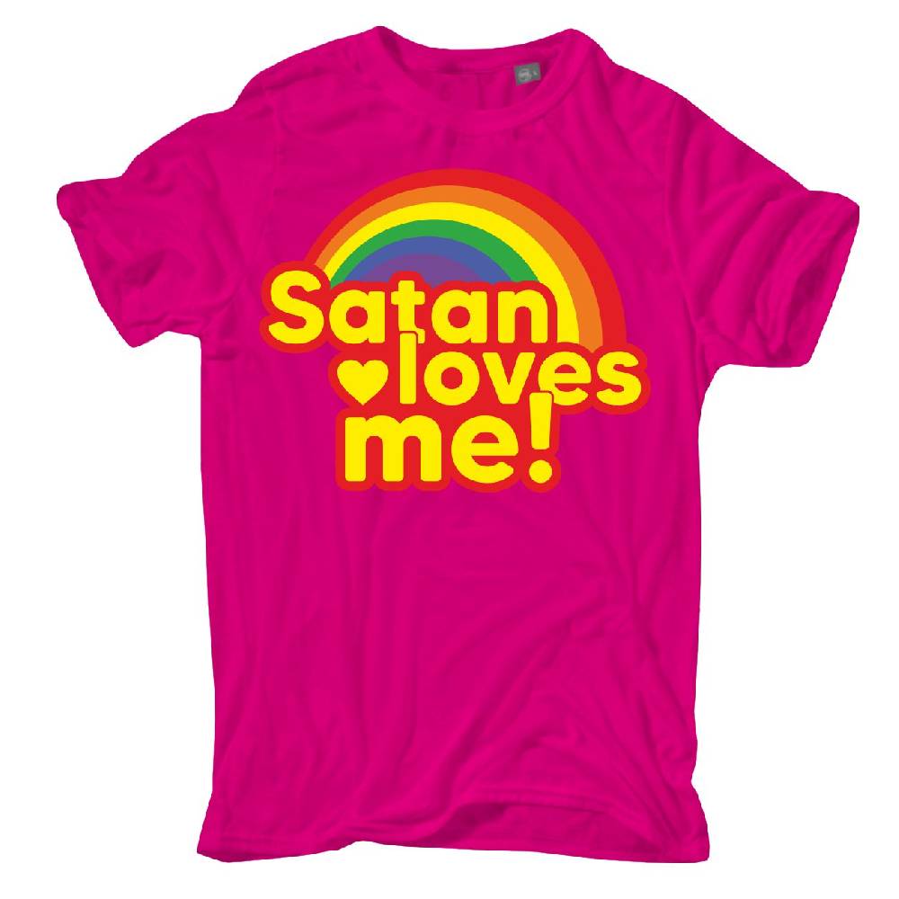 Spass Kostet Männer T-Shirt Satan loves me S bis XXL