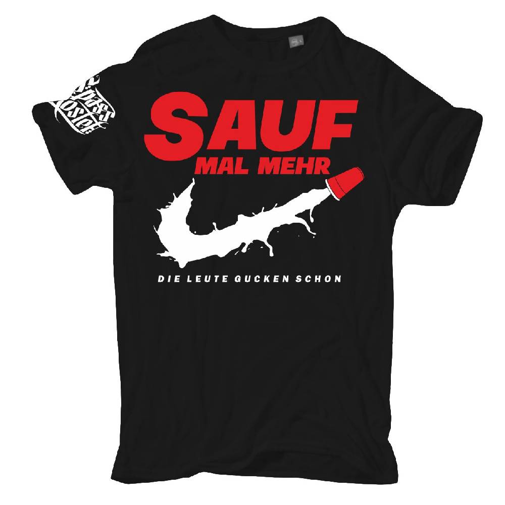 Spass Kostet Männer T-Shirt Sauf mal mehr die Leute gucken schon S bis XXL