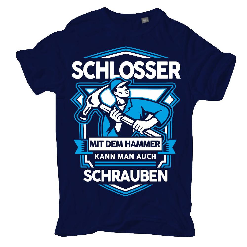 Spass Kostet Männer T-Shirt Schlosser mit dem Hammer S bis XXL