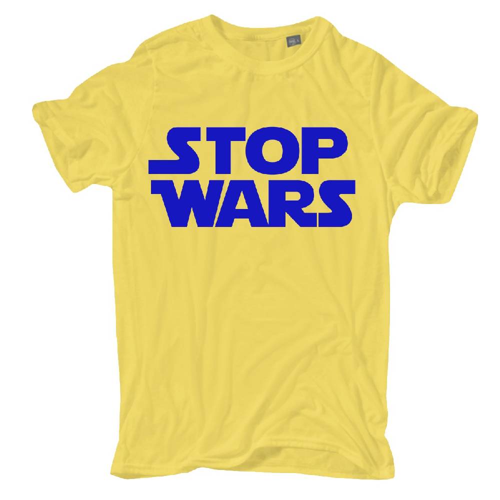 Spass Kostet Männer T-Shirt Stop Wars BLUE S bis 5XL