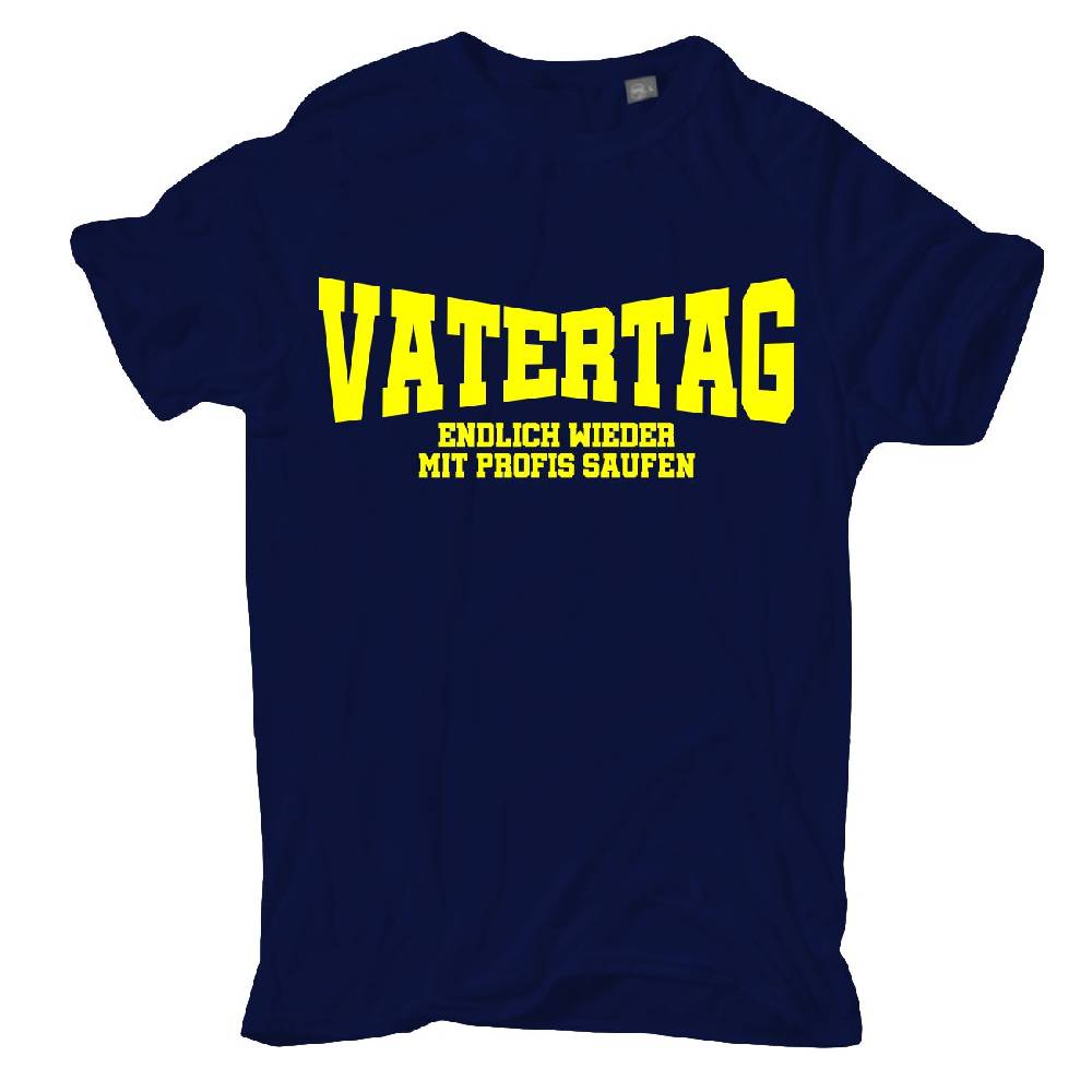 Spass Kostet Männer T-Shirt Vatertag endlich wieder mit Profis saufen M bis XXL