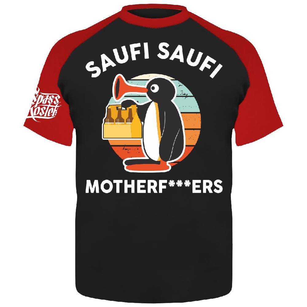 Spass Kostet Männer T-Shirt Wie die Pinguine am Saufen S bis XXL