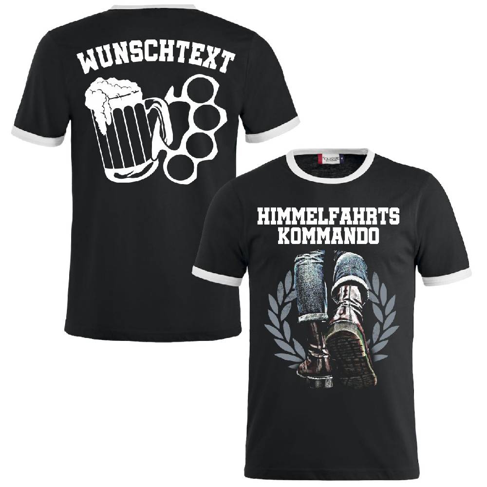 Spass Kostet Männer T-Shirt WUNSCHTEXT Himmelfahrtskommando Stiefel S bis XXL