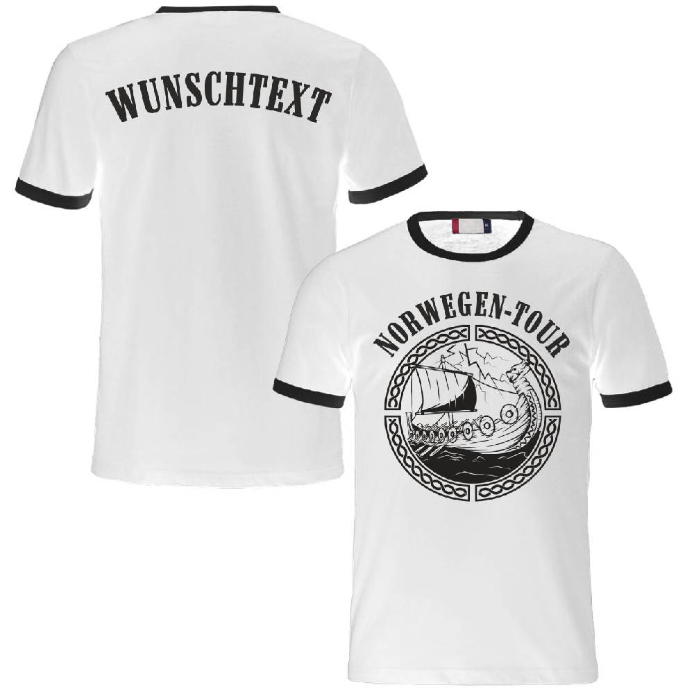 Spass Kostet Männer T-Shirt WUNSCHTEXT Norwegen Tour S bis XXL