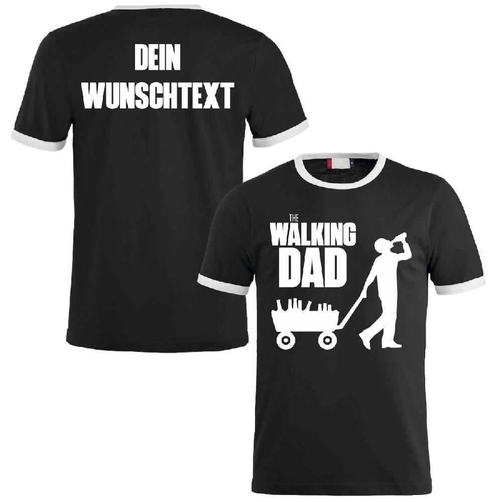 Spass Kostet Männer T-Shirt WUNSCHTEXT The Walking DAD M bis 8XL