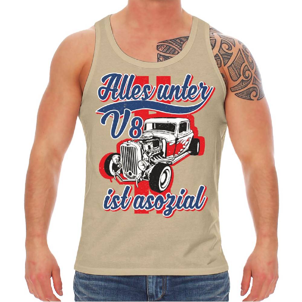 Spass Kostet Männer Träger Alles unter V8 ist asozial