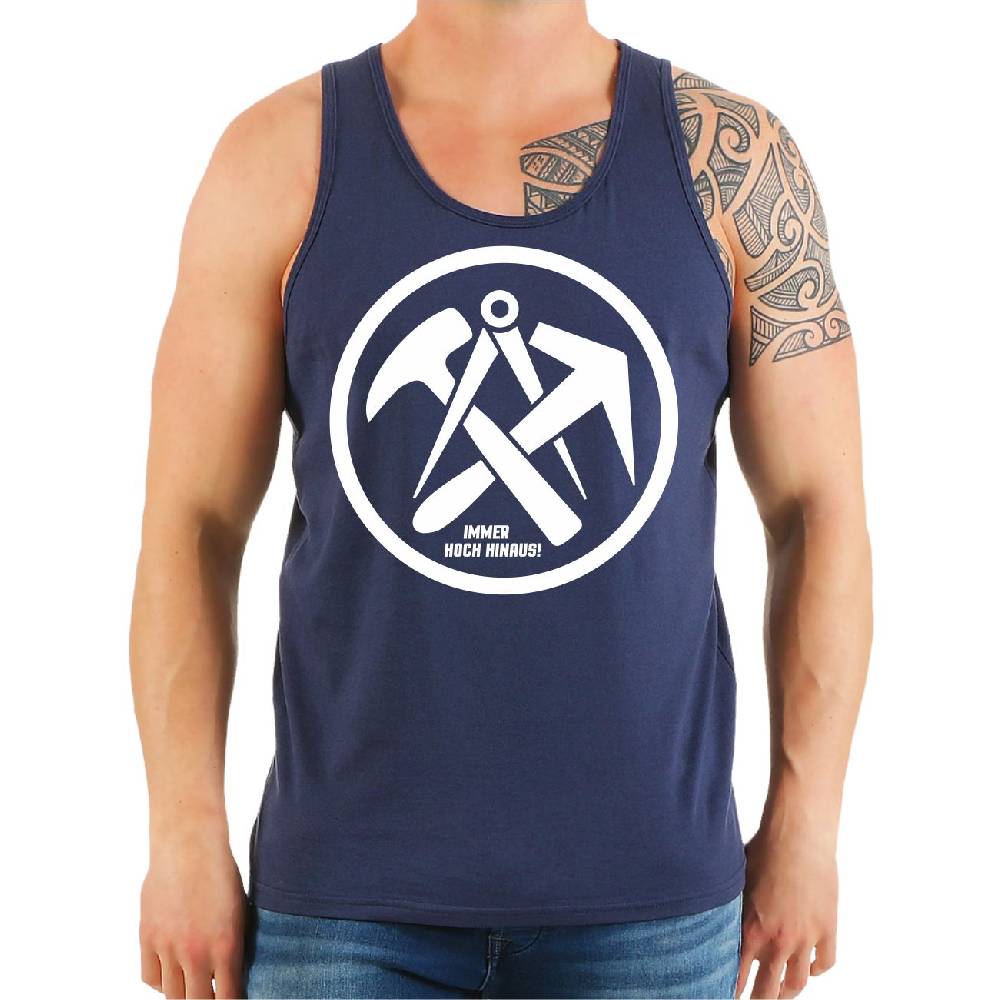 Spass Kostet Männer Träger Dachdecker IMMER HOCH HINAUS