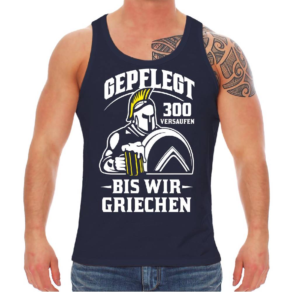 Spass Kostet Männer Träger Gepflegt 300 versaufen bis wir GRIECHEN