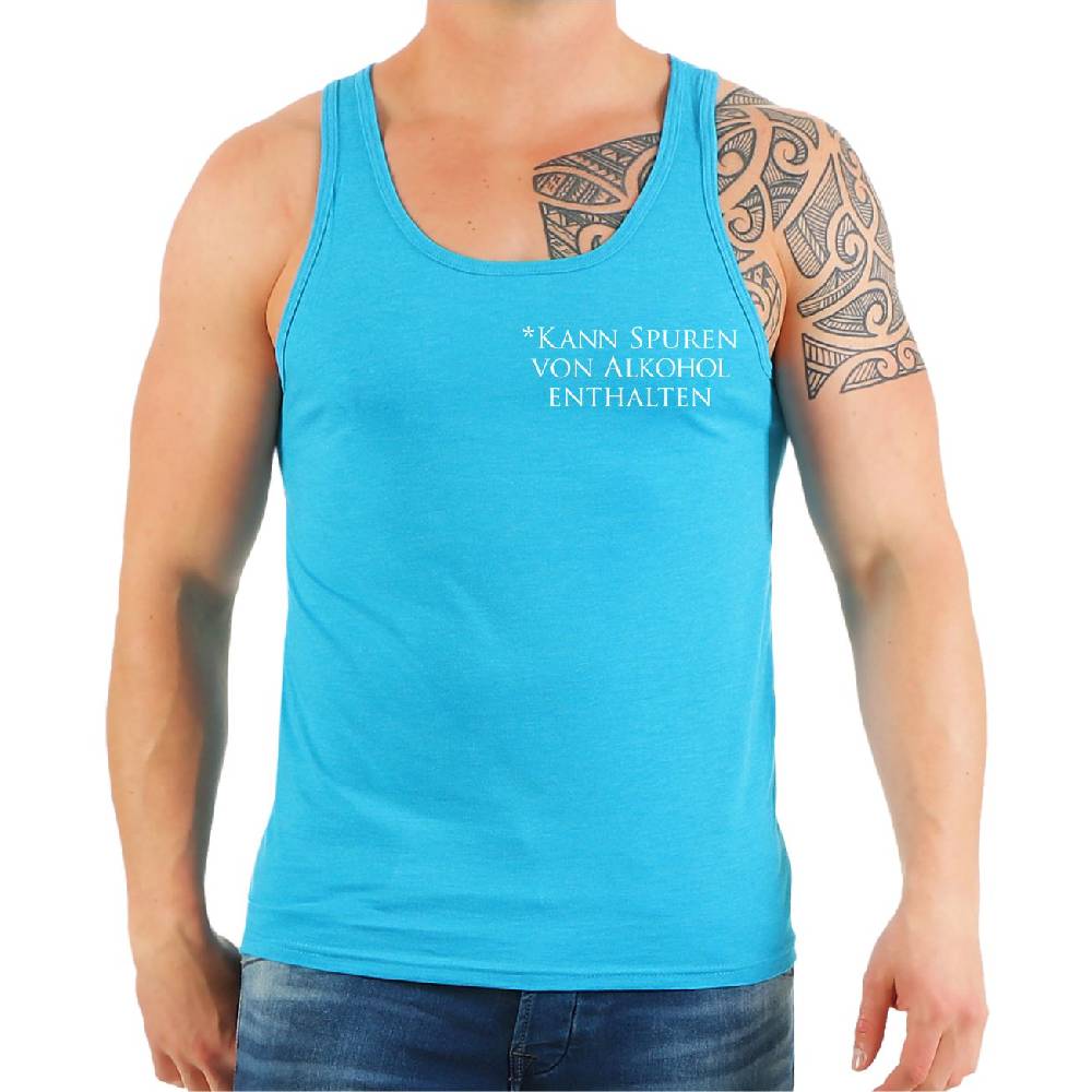 Spass Kostet Männer Träger Kann Spuren von Alkohol enthalten