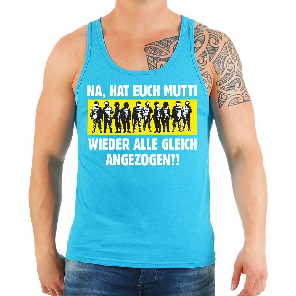 Spass Kostet Männer Träger Na hat euch Mutti wieder alle gleich angezogen