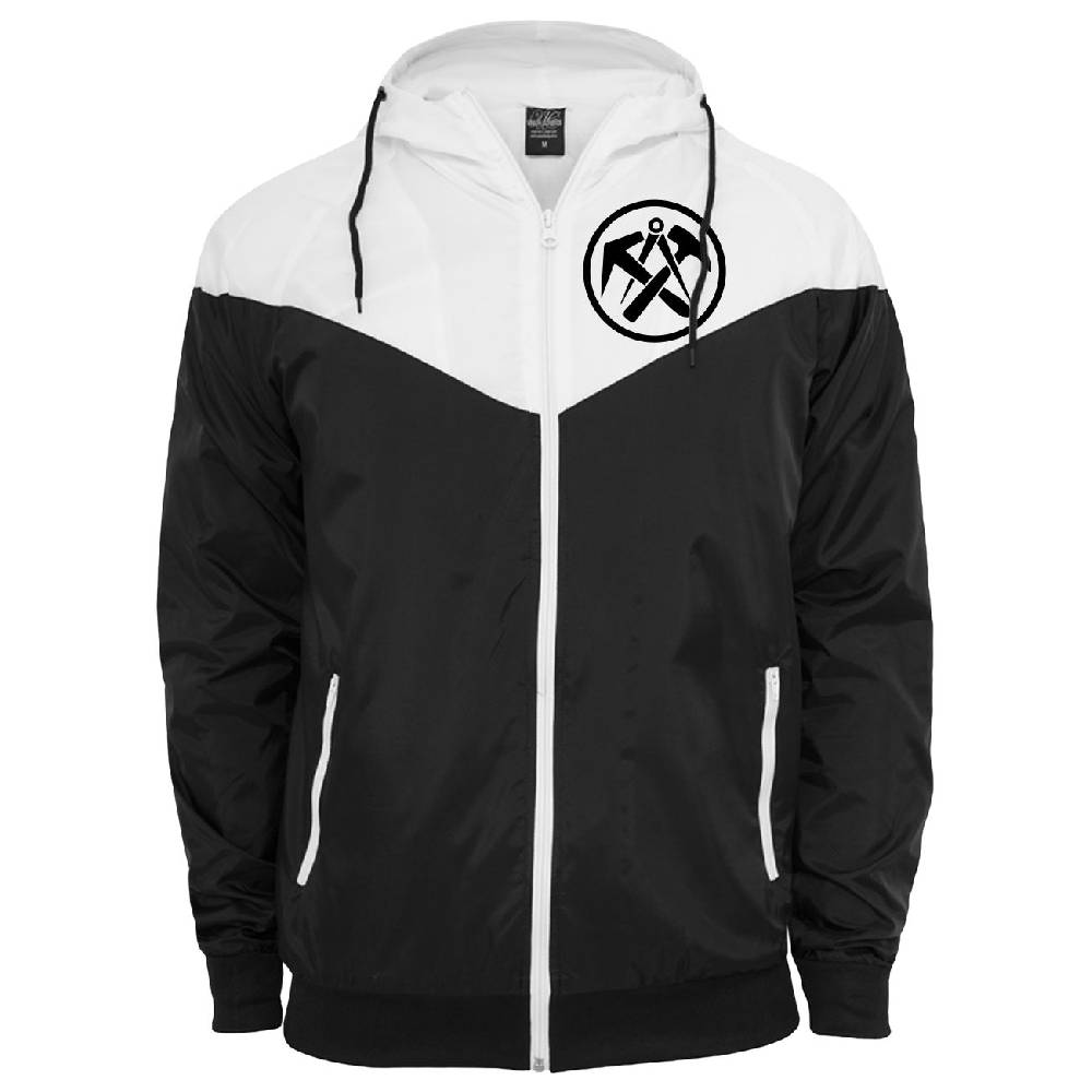 Spass Kostet Männer Übergangsjacke Windjacke DACHDECKER mit Kapuze
