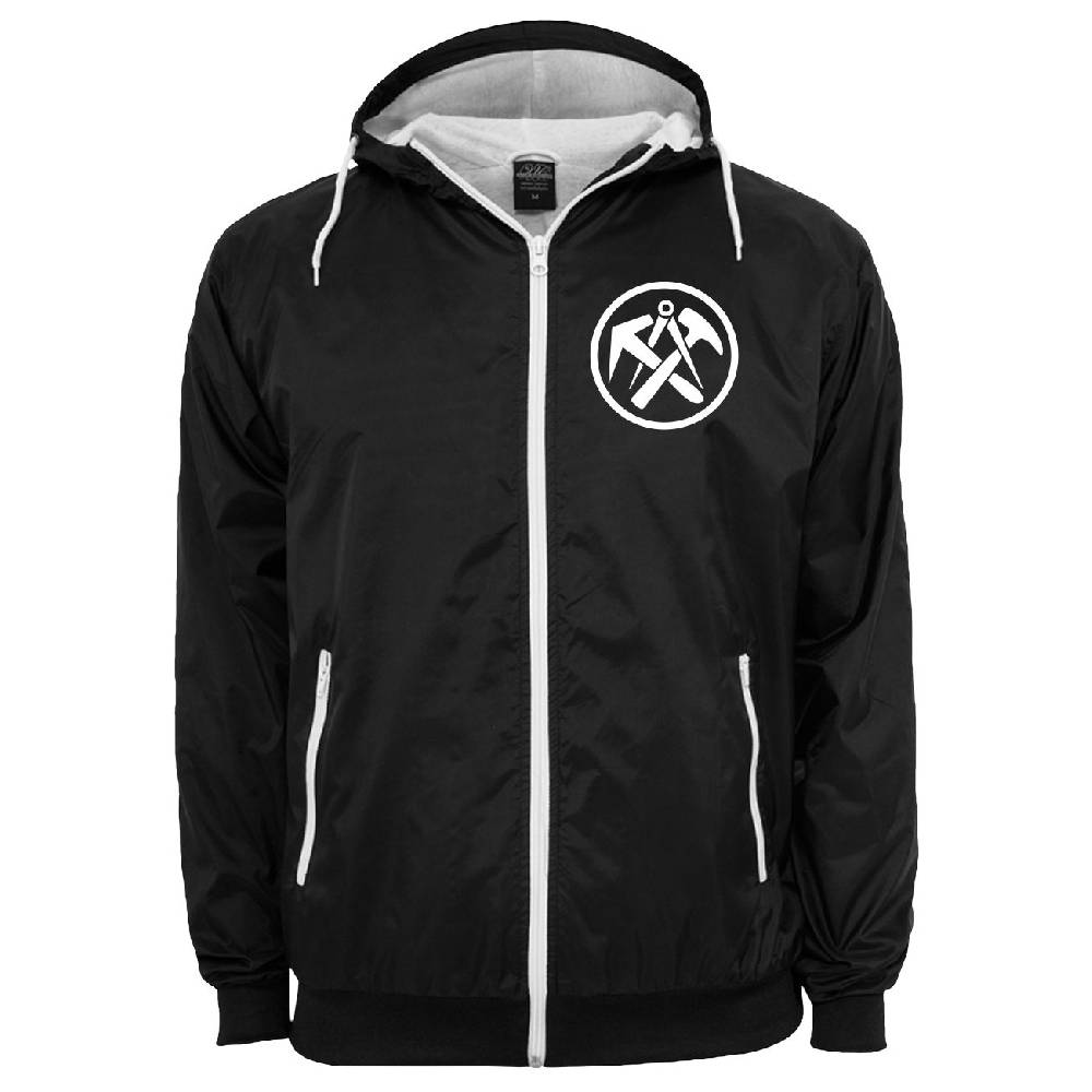 Spass Kostet Männer Windbreaker Regenjacke DACHDECKER