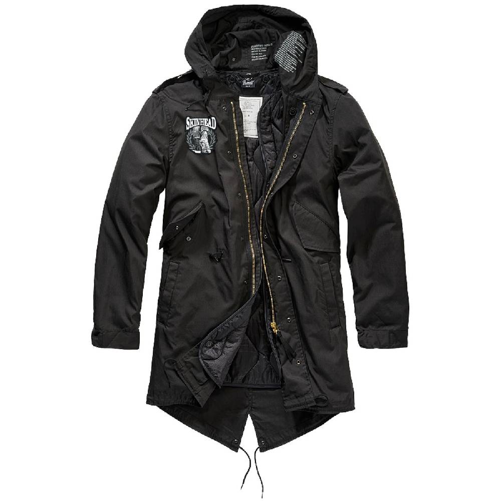 Spass Kostet Parka lang Winter Jacke mit heraustrennbaren Futter Skinhead - a way of life