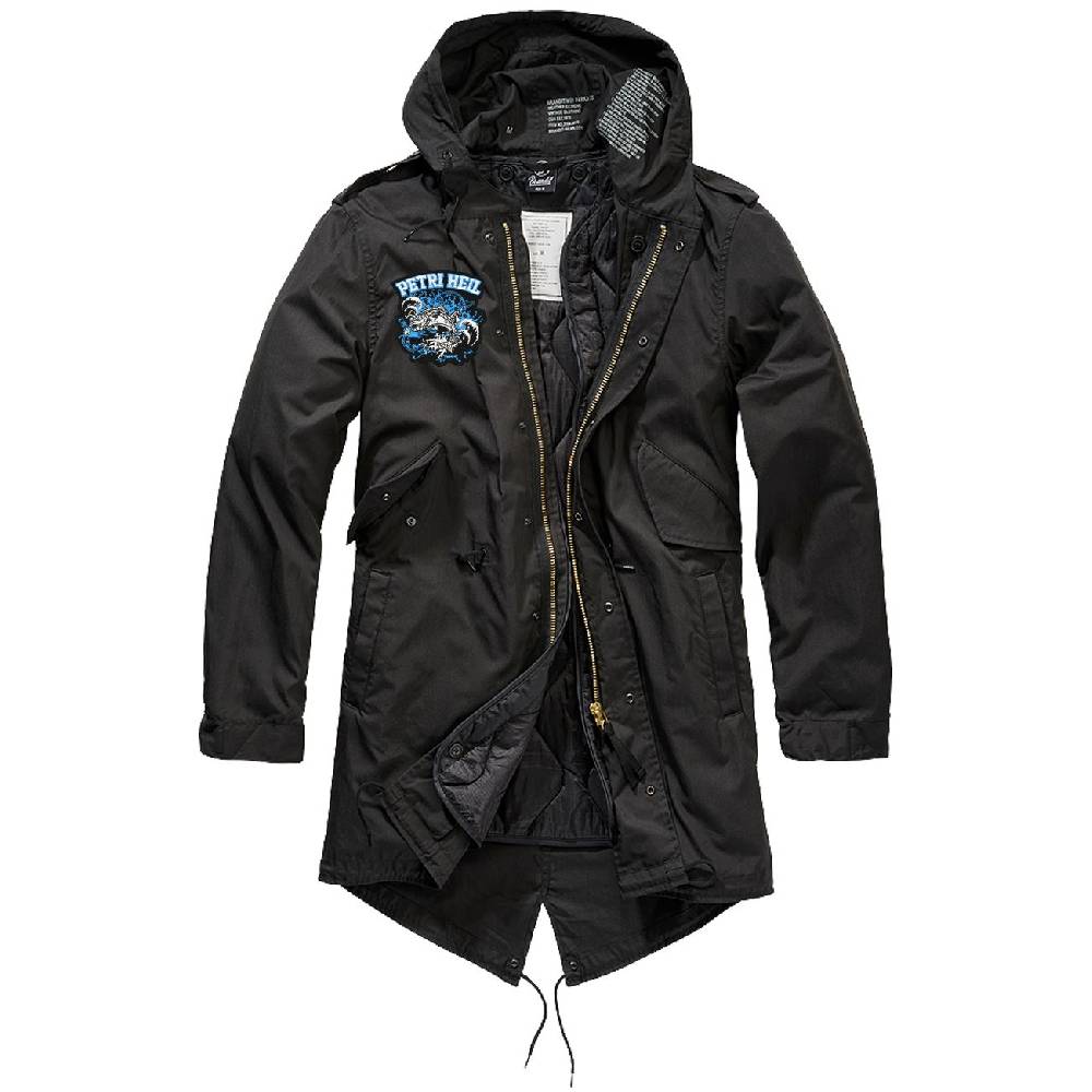 Spass Kostet Parka lang Winter Jacke mit heraustrennbaren Futter Angler Spruch und Fische Sprüche